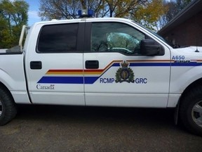 An RCMP truck. File photo.