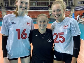 Stratford's Hilary Parson recently returned from the Dominican Republic after serving as a statistician for the national indoor women's volleyball team during the PanAm Cup.