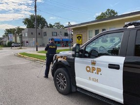 Lambton OPP cautioned the public earlier this week they'll be doing a traffic blitz codenamed Operation Impact throughout the three-day Thanksgiving weekend. (Twitter)