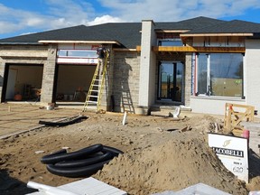 The Bluewater Health Foundation 27th annual Dream Home Lottery grand prize at 620 Mead Crt. in Sarnia is under construction. The grand prize draw is March 24. (Submitted)