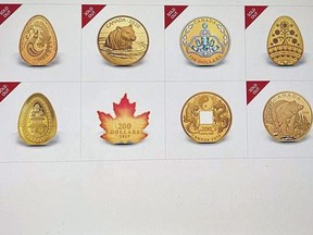 Sarnia police are asking the public for tips after a pair of robberies last week on Lakeshore Road. A solid-gold collective coin collection was taken from the 2000 block of Lakeshore Road on Oct. 4, 2021. (Sarnia police)