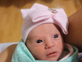 Aurora, 7 lbs. 2 oz., was born Sept. 7 to Larissa McCulligh and Mark Laabs of Sudbury.