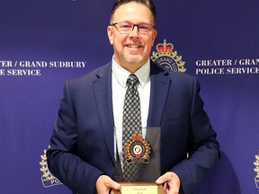 Craig Maki is the winner of the Constable Joseph MacDonald Memorial Award. Police photo