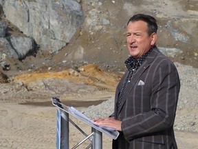 Greg Rickford, Minister of Northern Development, Mines, Natural Resources and Forestry, was inn Sudbury last week.
