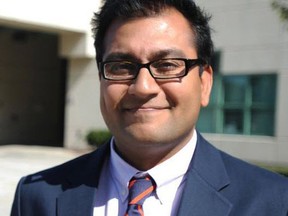 Dr. Sudit Ranade is the medical officer of health for Sarnia-Lambton. File photo