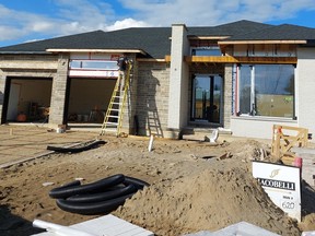 The Bluewater Health Foundation 27th annual Dream Home Lottery grand prize at 620 Mead Court in Sarnia is under construction. The grand prize draw is March 24. Submitted