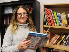 Tracy Pound, executive director of Literacy Lambton, is asking the community to support this year's Give-a-book campaign. Paul Morden/Postmedia