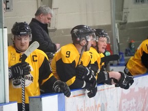Tillsoburg Thunder coach Rob Hutchison will have a mix of new and familiar faces on the bench Nov. 7 when Tillsonburg hosts Stratford in its home opener at the Kinsmen Memorial Arena. (File Photo)