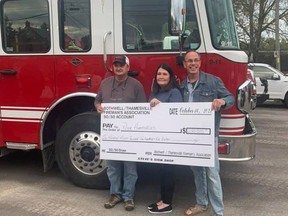 An unexpected trend spurred by the pandemic, virtual 50/50 draws are pumping out massive jackpot prizes. An Oct. 16 draw organized by the firefighters' association in Bothwell and Thamesville left Peter and Lynn Humphries with more than $280,000. Facebook photo
