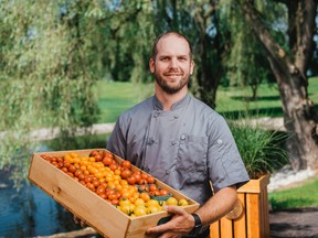 “Local is a huge part of my food philosophy,” says chef Eric Boyar.