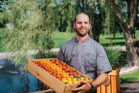 “Local is a huge part of my food philosophy,” says chef Eric Boyar.