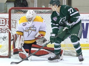 The Sherwood Park Crusaders came away with a much-needed 4-3 win over Grande Prairie on Friday at the Sherwood Park Arena. Photo courtesy Target Photography