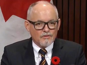 Ontario's chief medical officer, Dr. Kieran Moore.