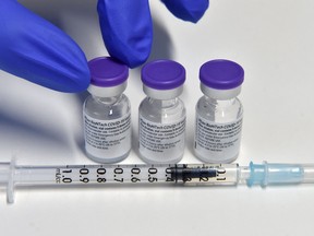 Ontario is expanding the rollout of COVID-19 vaccine booster shots. CHRISTOF STACHE/AFP file photo