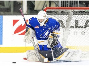 Spruce Grove's Christian Francis represented Team Alberta in the 2021 WHL Cup in Red Deer, Alta., from Oct. 20–24. Photo supplied.