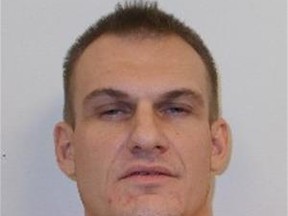 Christopher Derrett, 40, is wanted by Ontario Provincial Police and may be in the Quinte or Peterborough areas, officers say.