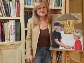 Lila Holmen, a local artist and retired foster parent, recently finished illustrating a self-published children’s book called Mean John Fink and the Rink Rat. She started the project with collaborator Greg Nelson 19 years ago, just before suffering a brain injury in a serious traffic collision. (Contributed)