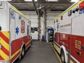 Strathcona County Professional Fire Fighter/Paramedics Association president Andrew Spence is raising the alarm about the lack of available ambulances in Sherwood Park. File Photo