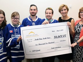 The North Bay North Stars was one of the organizations which received a grant from North Bay and Area Community Foundation.
Submitted Photo