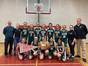 The West Ferris Senior Girls’ Basketball team clinched their first NDA championship since 2003 beating Chippewa Raiders 59 to 42 in Game Two of the best of three on Thursday night. Submitted