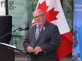 Greater Sudbury Mayor Brian Bigger is shown in this file photo. Bigger's salary and benefits have risen $86,000 since 2016, making him one of the better-paid mayors in Ontario.