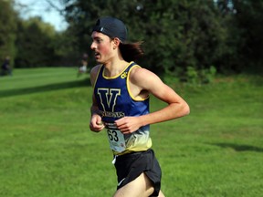 Laurentian runner Keon Wallingford has made steady improvements throughout the 2021 cross-country season.
