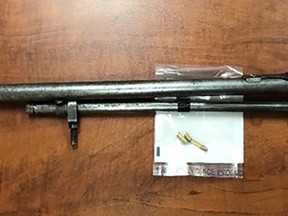 The weapon recovered. (supplied photo)