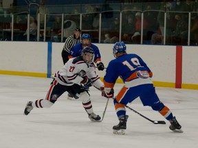 On Nov. 12 the High River Flyers hosted the Okotoks Bisons and lost 12-1.
