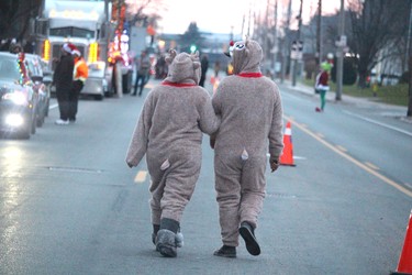 Rotary Reverse Santa Claus Parade on Queen Street East on Saturday, Nov. 20, 2021 in Sault Ste. Marie, Ont. (BRIAN KELLY/THE SAULT STAR/POSTMEDIA NETWORK)