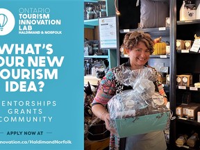 Norfolk and Haldimand are offering $3,000 grants to aspiring entrepreneurs who have a really great idea for attracting tourists to this part of Ontario. Helping the municipalities promote the Spark program locally is boutique soap manufacturer Lisa Ramey, owner of The Waterford Girl in Waterford. – Norfolk County graphic