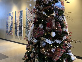 The tree set up at PFAE. (supplied photo)