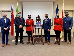 On Thursday, Nov. 18, Strathcona County RCMP and Mayor Rod Frank welcomed Elder Tom Snow and musician Shane Redstar for an official Treaty 6 Acknowledgment ceremony.