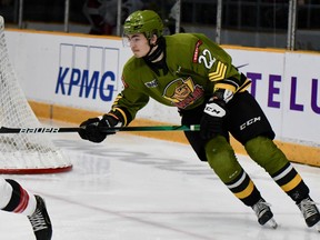 Matvey Petrov has provided a significant boost to the North Bay Battalion's offence, leading the Ontario Hockey League team with 16 goals this season after being the top pick in the 2020 Canadian Hockey League Import Draft. He has a pair of three-goal games.
Sean Ryan Photo