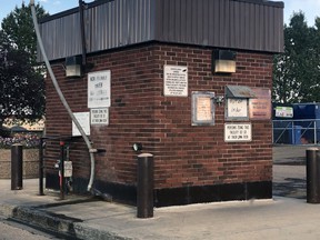 Wetaskiwin's bulk water station was reopened following repairs to the city's water treatment plant this past weekend.