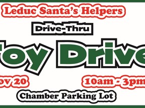 2021 LSHS Toy Drive Poster GRN Border 1920x1080