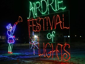 The Airdrie Festival of Lights in Airdrie on Tuesday, December 3, 2019. Darren Makowichuk/Postmedia