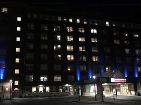 As the foundation receives donations, both the Brantford General Hospital and The Willett will light up in blue to showcase the generous support of the community. SUPPLIED