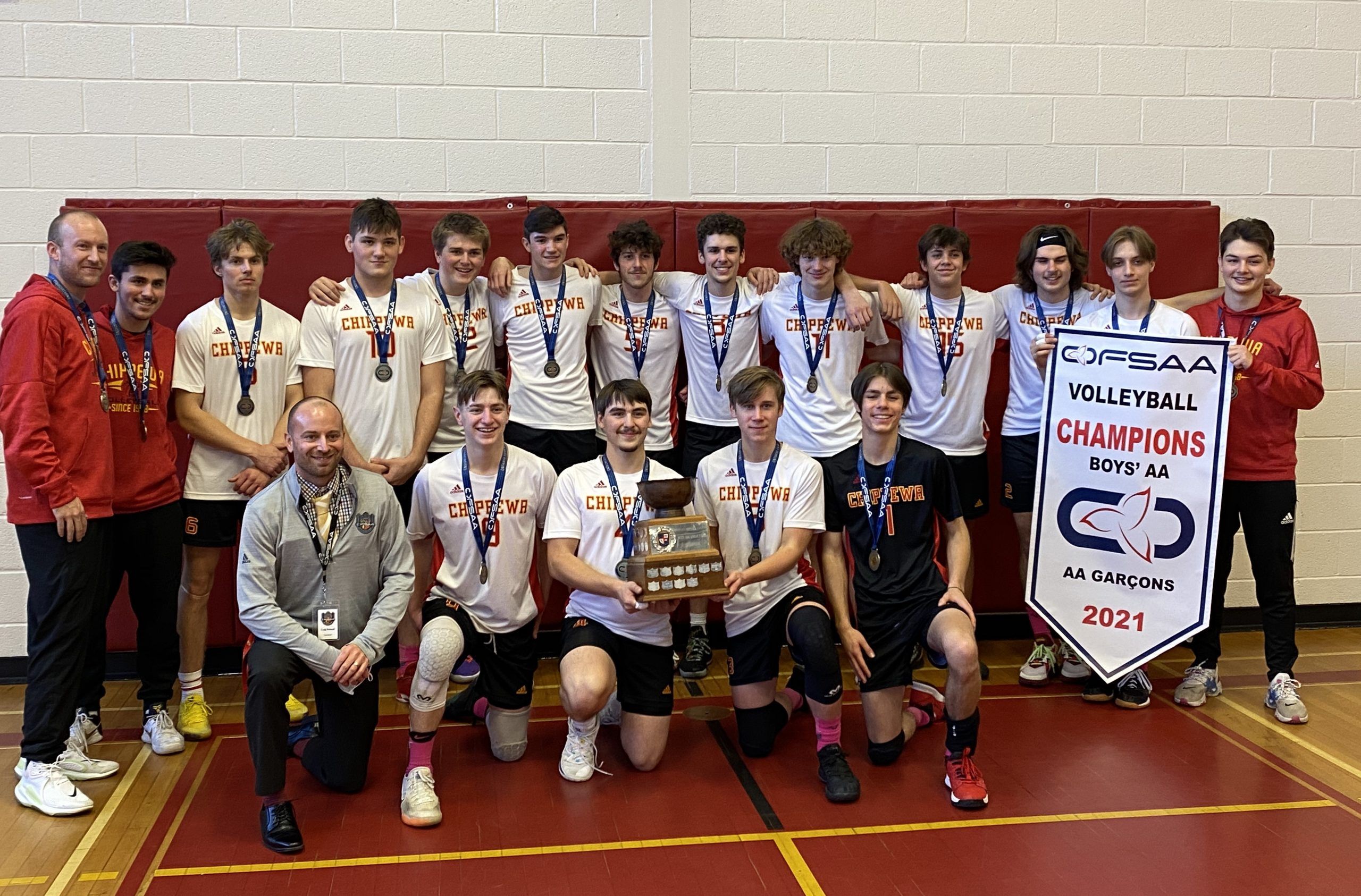 North Bay s Chippewa crowned champs of Ontario at OFSAA volleyball