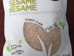 Elan Organic Sesame Whole Seeds, 250 g - Front