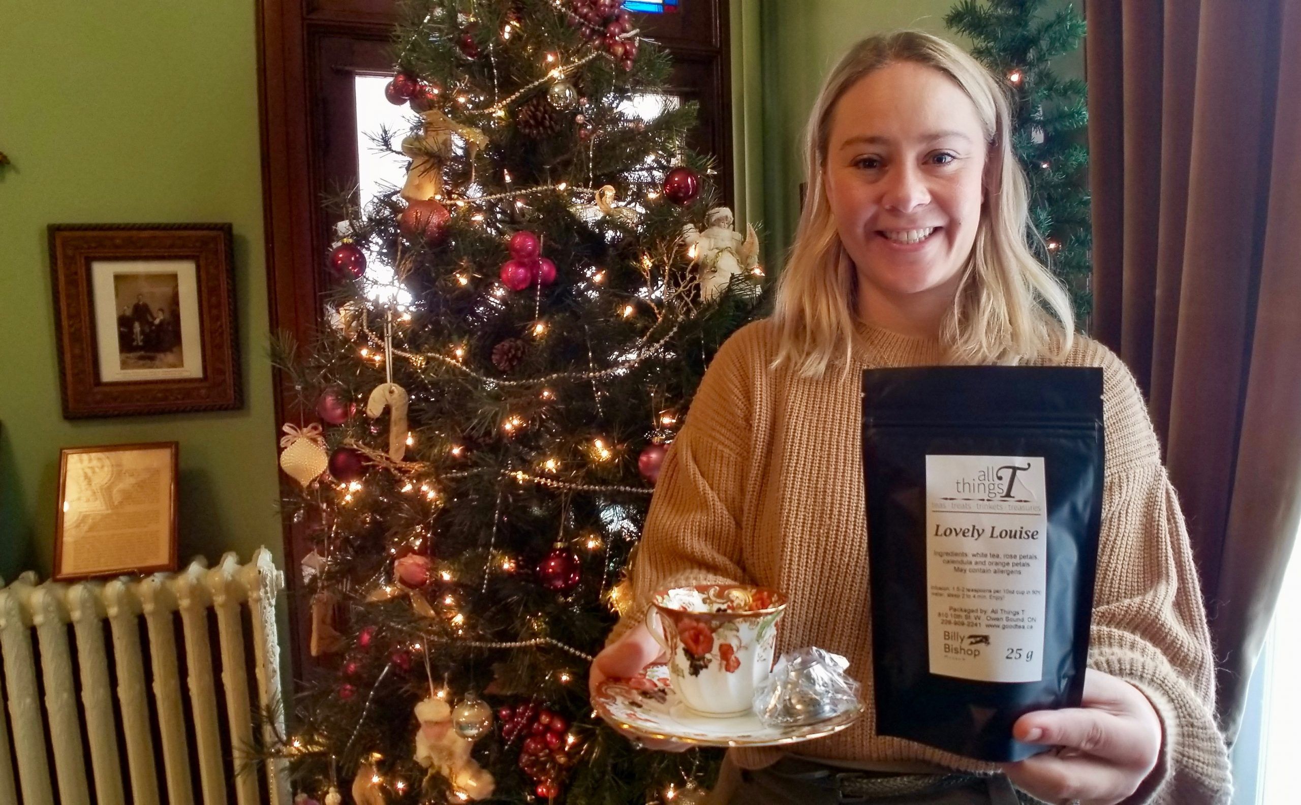 Billy Christmas open house, teas, to kindle seasonal spirit