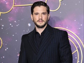 Kit Harington attends the Eternals UK Premiere at the BFI IMAX Waterloo on Oct.27, 2021 in London.
