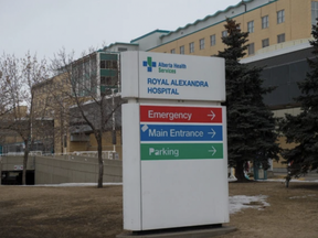 Edmonton's Royal Alexandra Hospital. SHAUGHN BUTTS /Postmedia file