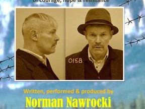 Watch acclaimed Montreal playwright/actor/musician Norman Nawrocki and his sister Vivian Nawrocki perform his powerful new play, "Run Nawrocki Run! Escape from Banff Prison," from Saturday December 11th at 9 a.m. EST until Friday December 17th, 9pm EST on his YouTube channel. Photo submitted.