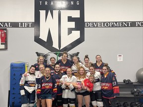 World Elite Training on Bell Boulevard in Belleville is offering Belleville Bearcats with a gold medal experience by purchasing 200 tickets for Canada's National Women's Team's game versus Team USA Sunday, Nov. 21 at Kingston's Leon's Centre. SUBMITTED PHOTO
