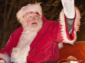 Santa Claus will be guest of honour at a parade in St. George on Dec. 11.