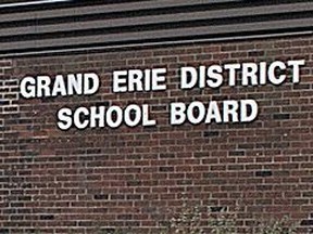 The Grand Erie District School Board has approved a budget for the 2021-22 academic year. Expositor file photo ORG XMIT: POS1607180534566724