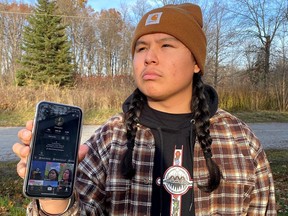 Eagle Blackbird, 18, is one of 30 Indigenous content creators from across Canada chosen to be part of the first TikTok Accelerator for Indigenous Creators.
