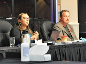 Coun. Carilyne Hébert introduced a motion to defer the creation of a rental registry program. Photo taken on Monday November 8, 2021 in Cornwall, Ont. Francis Racine/Cornwall Standard-Freeholder/Postmedia Network