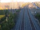 The CN line, looking east from Moulinette Rd. Photo on Friday, November 12, 2021, in Long Sault, Ont. Todd Hambleton/Cornwall Standard-Freeholder/Postmedia Network