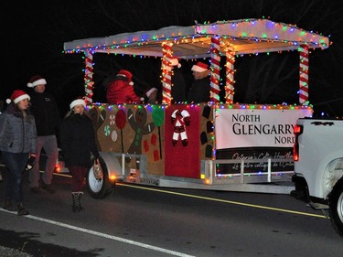 North Glengarry's float was one of many that took part in the parade, on Sunday November 21, 2021 in Maxville, Ont. Francis Racine/Cornwall Standard-Freeholder/Postmedia Network